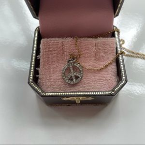 Juicy Couture Peace Necklace